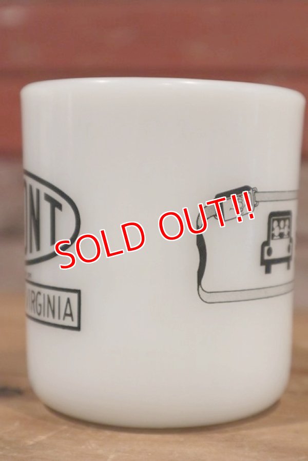 画像5: dp-190401-43 Galaxy / DU PONT 1960's-1970's Milk Glass Mug