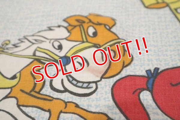 画像7: ct-190402-30 Woody Woodpecker / 1970's Flat Sheet  (Twin)