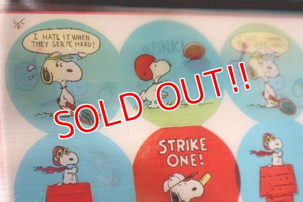 画像2: ct-190401-10 Snoopy / Lenticular Sheet (A)