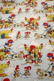 画像1: ct-190402-30 Woody Woodpecker / 1970's Flat Sheet  (Twin)