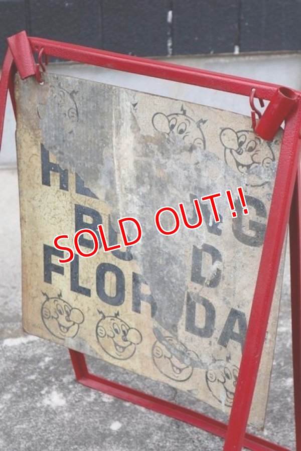 画像7: ct-190401-05 Reddy Kilowatt / 1950's-1960's Stand Sign "Helping Build Florida"