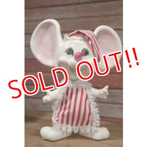 画像: ct-190402-15 ROYALTY Industries / 1970's Roy Des of Fla White Mouse Coin Bank