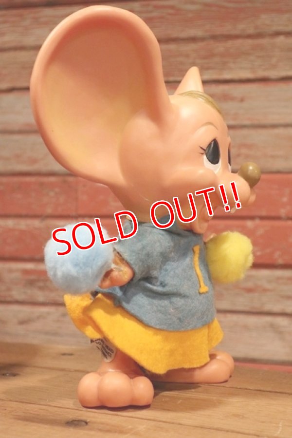 画像3: ct-190402-12 ROYALTY Industries / 1970's Roy Des of Fla Mouse Coin Bank "Cheerleader"