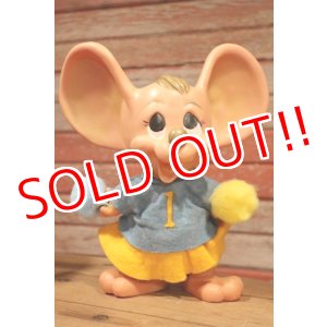 画像: ct-190402-12 ROYALTY Industries / 1970's Roy Des of Fla Mouse Coin Bank "Cheerleader"