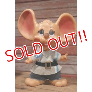 画像: ct-190402-14 ROYALTY Industries / 1970's Roy Des of Fla Mouse Coin Bank "GTE"