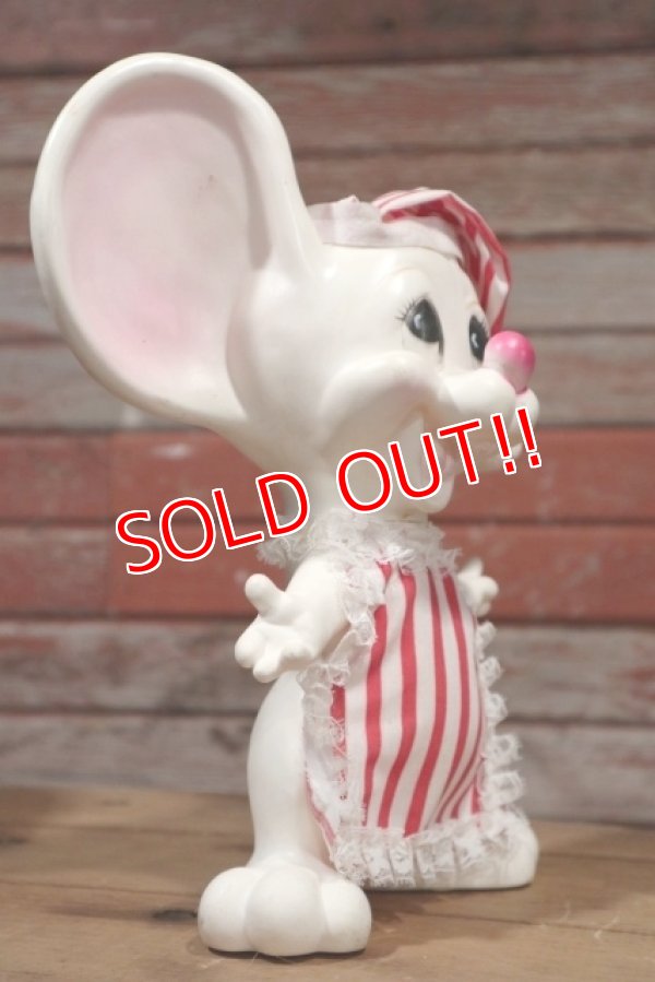 画像3: ct-190402-15 ROYALTY Industries / 1970's Roy Des of Fla White Mouse Coin Bank