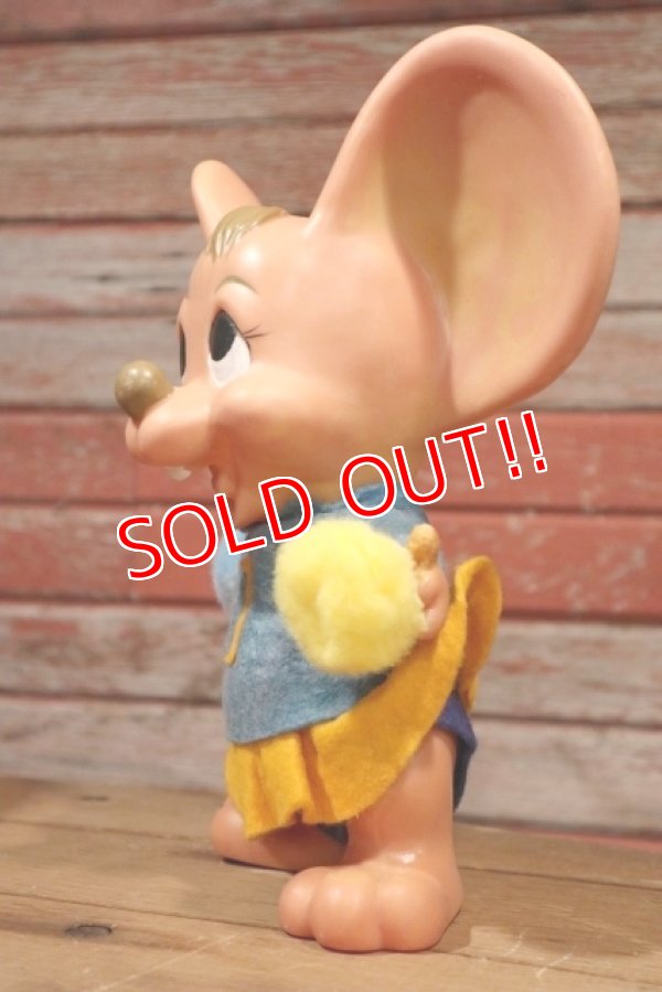 画像4: ct-190402-12 ROYALTY Industries / 1970's Roy Des of Fla Mouse Coin Bank "Cheerleader"