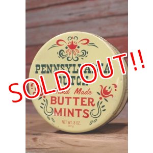 画像: dp-190402-18 Pennsylvania Dutch / Hand Made Butter Mint Vintage Tin Can