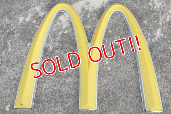 画像2: dp-190401-18 McDonald's / Golden Arch Store Sign