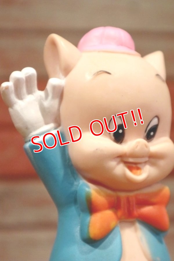 画像2: ct-190402-37 Porky Pig / 1970's Soft Vinyl Figure