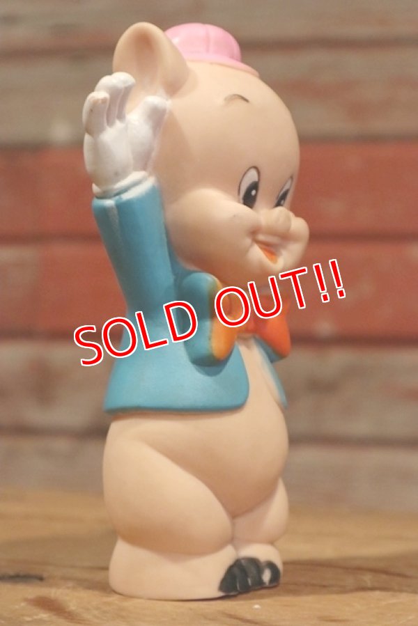 画像4: ct-190402-37 Porky Pig / 1970's Soft Vinyl Figure