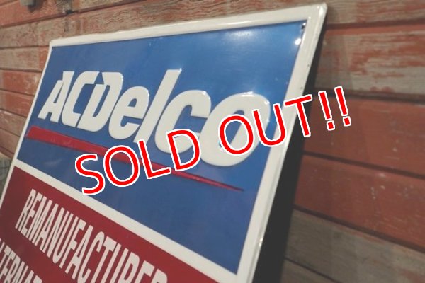 画像5: dp-190401-01 AC Delco / Vintage Metal Sign 