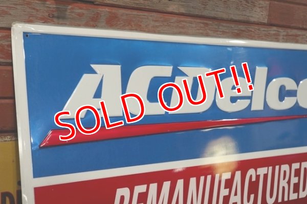 画像2: dp-190401-01 AC Delco / Vintage Metal Sign 