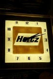 画像2: dp-190401-31 Hertz / 1980's Lighted Sign Clock