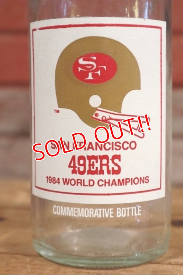 画像2: dp-190402-24 Coca Cola × 7 ELEVEN / San Francisco 49ers 1984 Word Champion Bottle