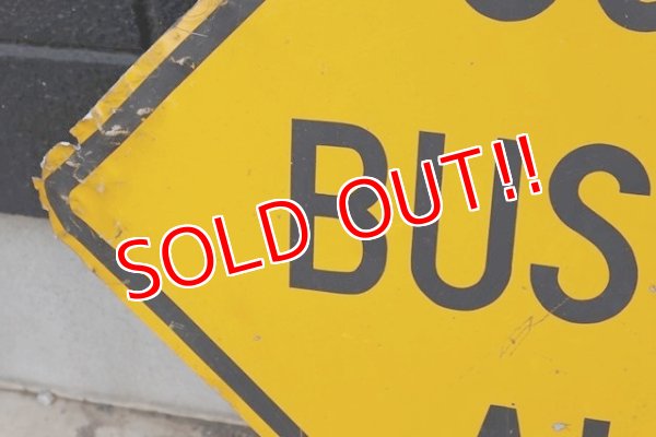 画像3: dp-190402-33 Road Sign "SCHOOL BUS STOP AHEAD"