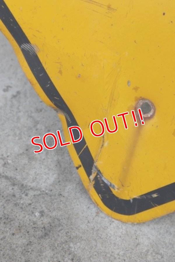 画像7: dp-190402-33 Road Sign "SCHOOL BUS STOP AHEAD"