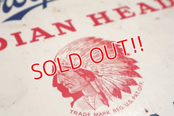 画像5: dp-190402-20 Iroquois INDIAN HEAD BEER & ALE / 1970's Tin Serving Tray