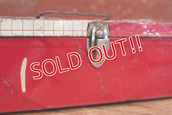 画像4: dp-190402-21 Jr.Ace / Vintage Metal Tool Box 