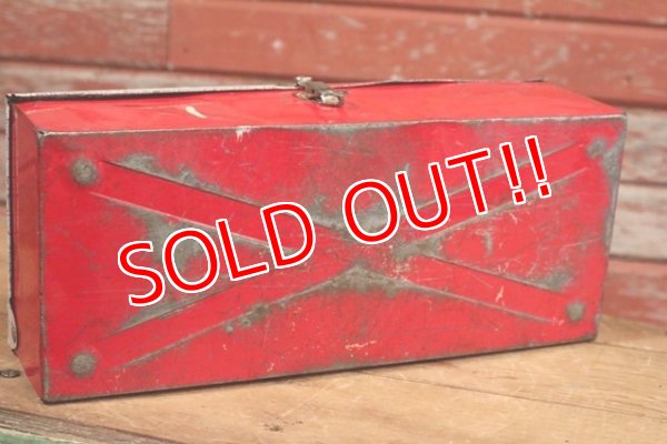 画像8: dp-190402-21 Jr.Ace / Vintage Metal Tool Box 