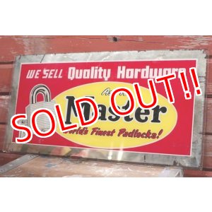 画像: dp-190402-23 Master / Vintage Padlock Mirror Sign