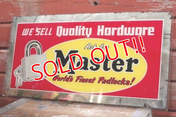 画像1: dp-190402-23 Master / Vintage Padlock Mirror Sign