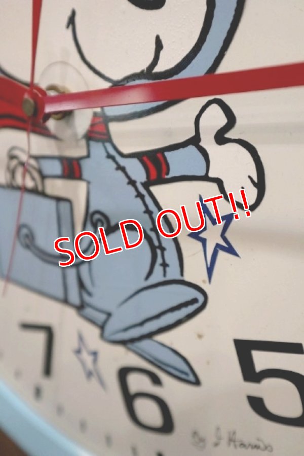 画像4: ct-190501-04 Astronaut Snoopy / Wall Clock