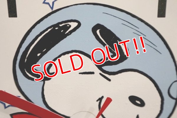 画像5: ct-190501-04 Astronaut Snoopy / Wall Clock