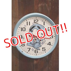 画像: ct-190501-04 Astronaut Snoopy / Wall Clock