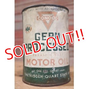 画像: dp-190401-09 CONOCO / 1950's Motor Oil Can 