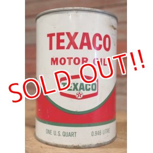 画像: dp-190401-09 TEXACO / 1960's Motor Oil Can