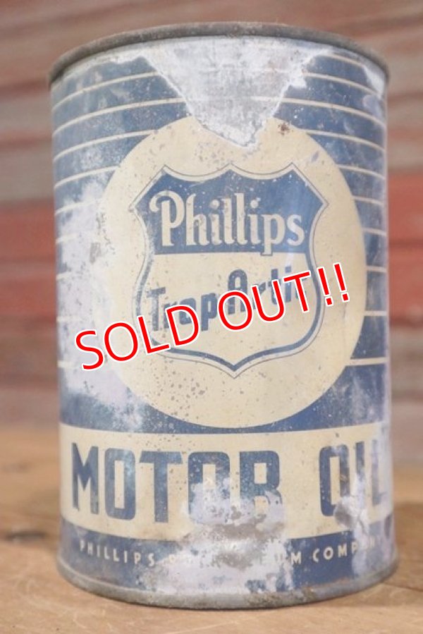 画像1: d-190401-09  Phillips 66 / 1QT Motor Oil Can