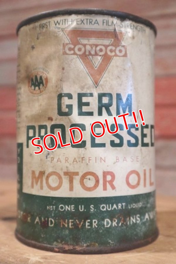 画像2: dp-190401-09 CONOCO / 1950's Motor Oil Can 