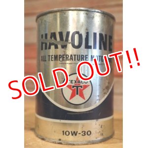 画像: dp-190401-09 TEXACO / 1950's HAVOLINE Oil Can