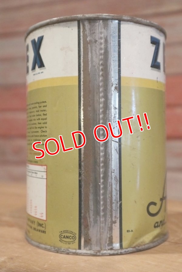 画像3: dp-190401-09 DU PONT / 1950's Anti-Freeze and Anti Rust ZEREX Can