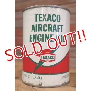 画像: dp-190401-09 TEXACO / 1960's Air Craft Engine Oil Can