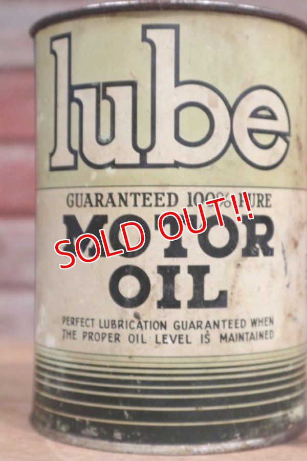 画像2: dp-190401-09 lube / Motor Oil Can