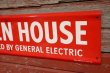 画像4: dp-190508-03 General Electric / "OPEN HOUSE" 1950's Metal Sign