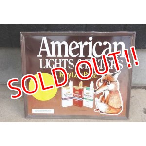 画像: dp-190508-10 American Light & Filters / Tobacco 1990's Metal Sign