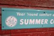 画像2: dp-190508-02 General Electric / "SUMMER COOLING" 1950's Metal Sign