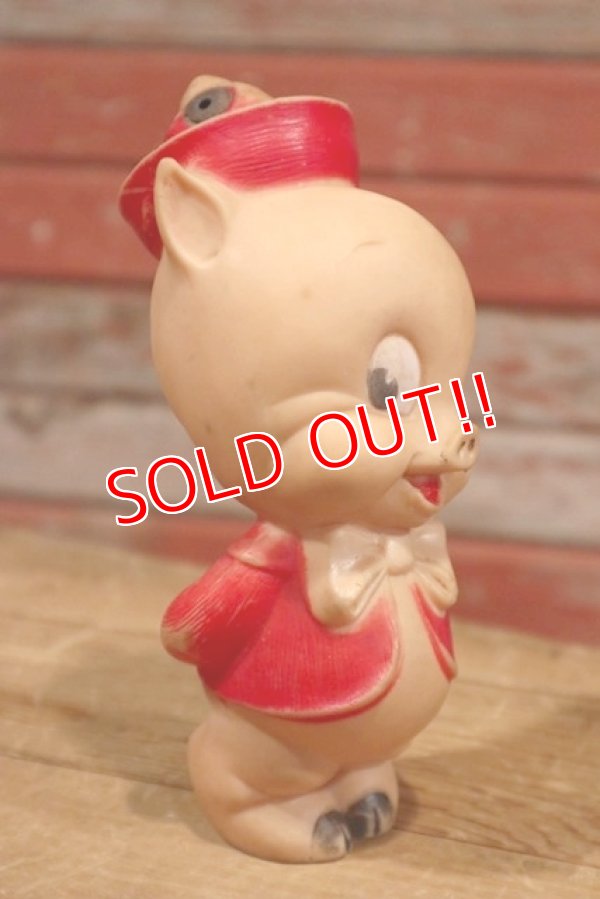 画像4: ct-190501-24 Porky Pig / Sun Rubber 1950's Soft Vinyl Doll