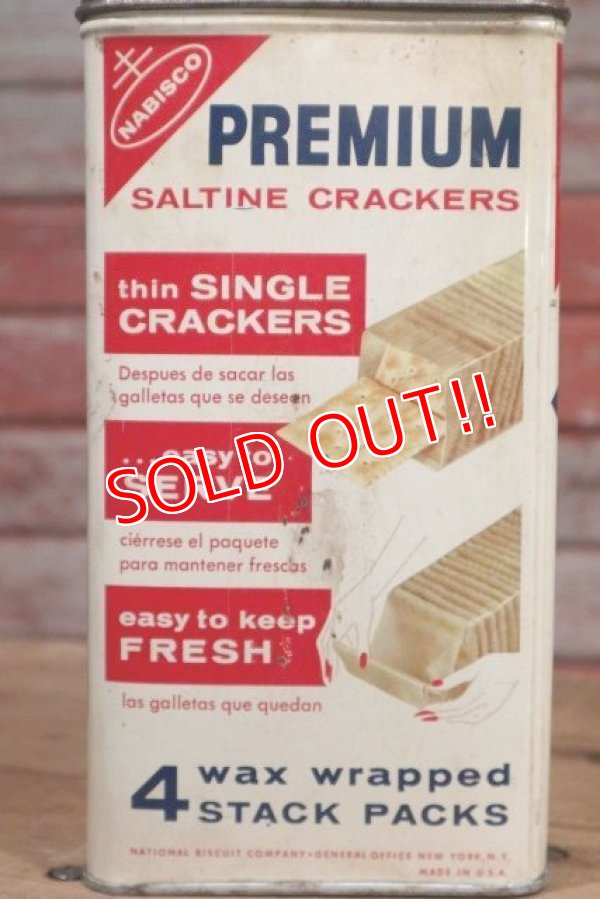 画像5: dp-190508-12 Nabisco / Premium SaltineCrackers 1960's Tin Can