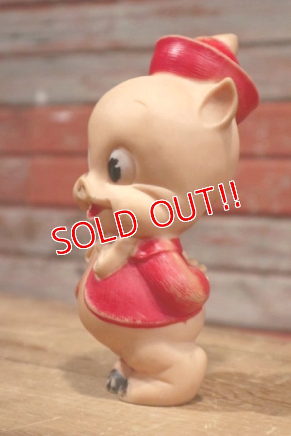 画像3: ct-190501-24 Porky Pig / Sun Rubber 1950's Soft Vinyl Doll