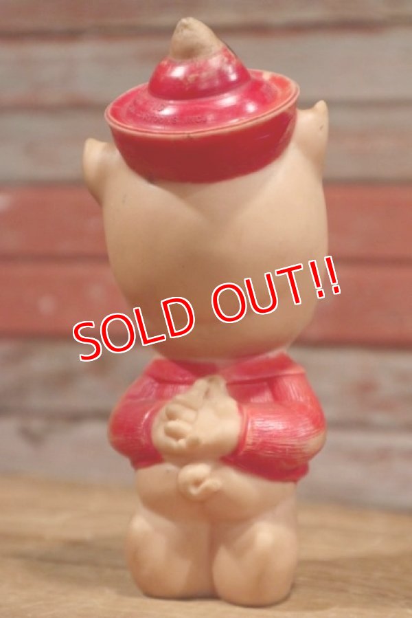 画像5: ct-190501-24 Porky Pig / Sun Rubber 1950's Soft Vinyl Doll