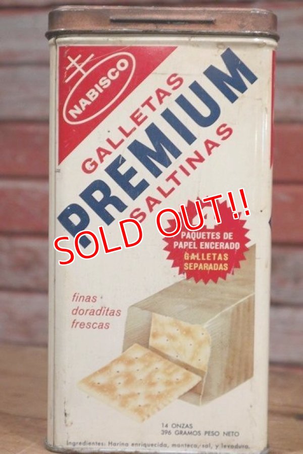 画像2: dp-190508-12 Nabisco / Premium SaltineCrackers 1960's Tin Can