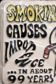 画像2: ct-190401-09 Smoking Causes Impotence...in about 99 Years  / Plastic Sign