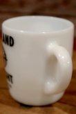 画像4: dp-190401-44 Unknown / Vintage AIR-LAND FREIGHT Milk Glass Mug