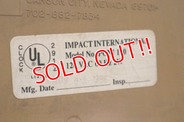 画像8: dp-190508-06 PEPSI / 1980's Wall Clock