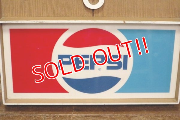 画像2: dp-190508-06 PEPSI / 1980's Wall Clock