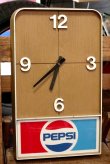 画像1: dp-190508-06 PEPSI / 1980's Wall Clock